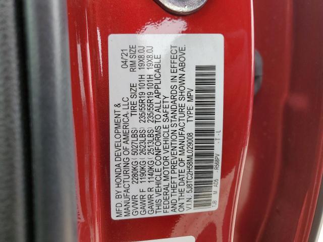5J8TC2H58ML029008 Acura Rdx Technology