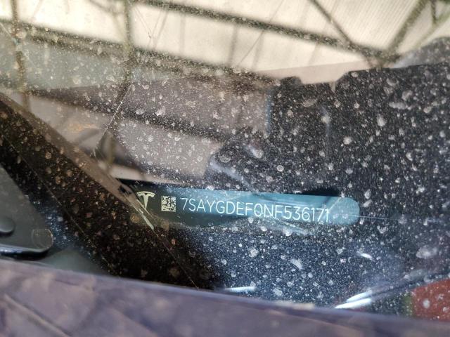 7SAYGDEF0NF536171 Tesla Model Y