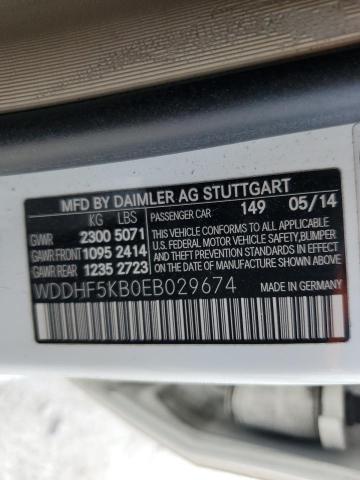 WDDHF5KB0EB029674 Mercedes-Benz E 350