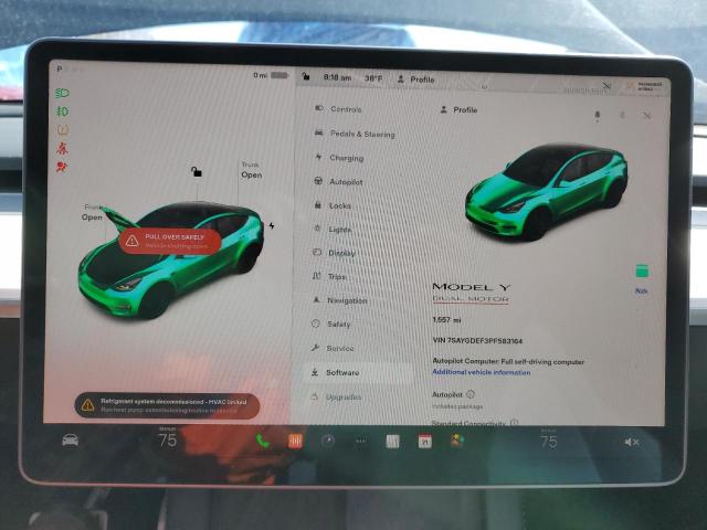 7SAYGDEF3PF583164 Tesla Model Y