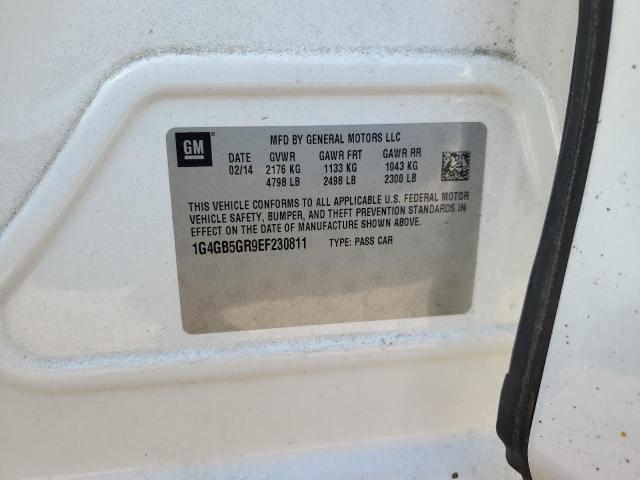 1G4GB5GR9EF230811 Buick Lacrosse