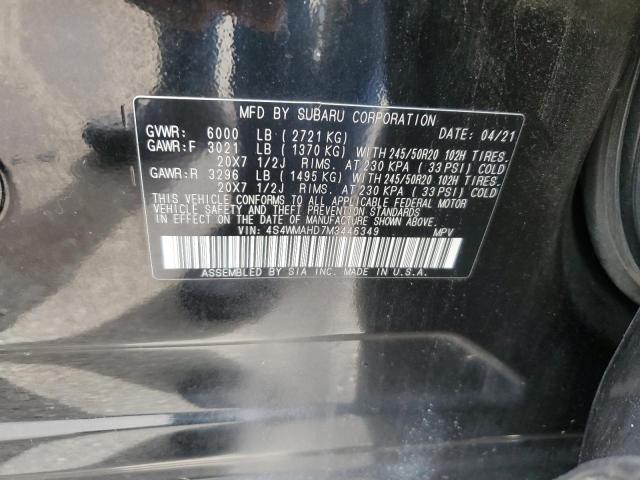 4S4WMAHD7M3446349 Subaru Ascent Premium