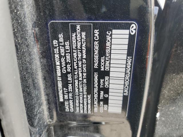 SJKCH5CR0JA049401 Infiniti QX30 BASE