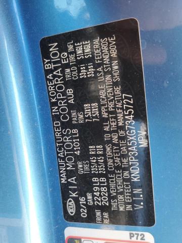 KNDJP3A5XG7345727 KIA SOUL +