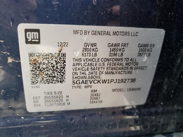 5GAEVCKW1PJ192738 Buick Enclave Avenir