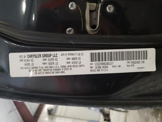 1C3CDFBB9ED681217 Dodge DART SXT