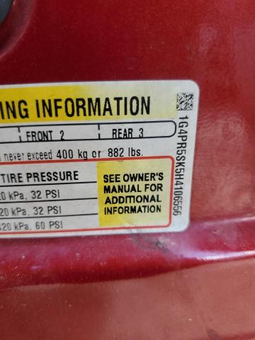 1G4PR5SK5H4106556 Buick Verano Sport Touring