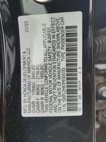 19XFL2H83PE005783 Honda Civic Sport