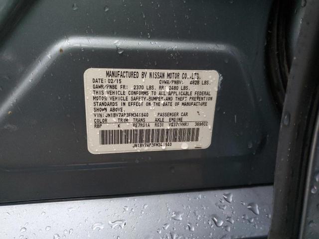 JN1BV7AP3FM341640 Infiniti Q50 BASE