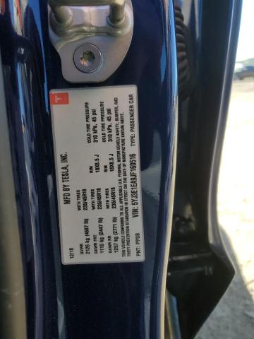 5YJ3E1EA9JF160516 Tesla MODEL 3