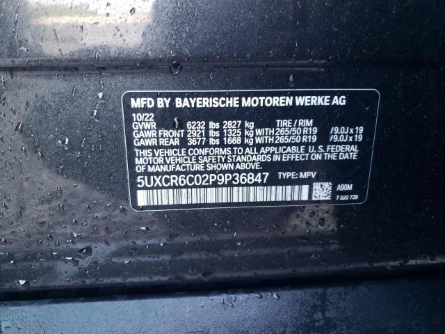 5UXCR6C02P9P36847 BMW X5 Xdrive40i
