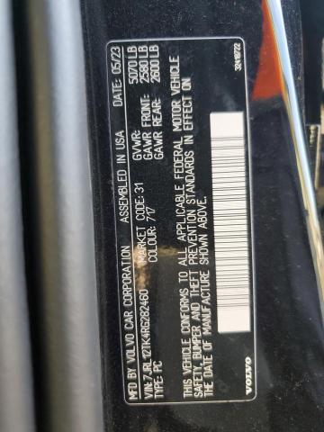 7JRL12TK4RG282460 Volvo S60 Core