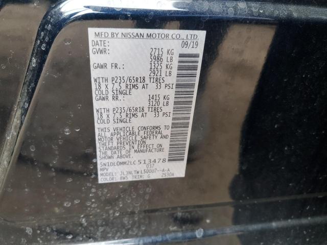 5N1DL0MM2LC513478 Infiniti QX60 LUXE
