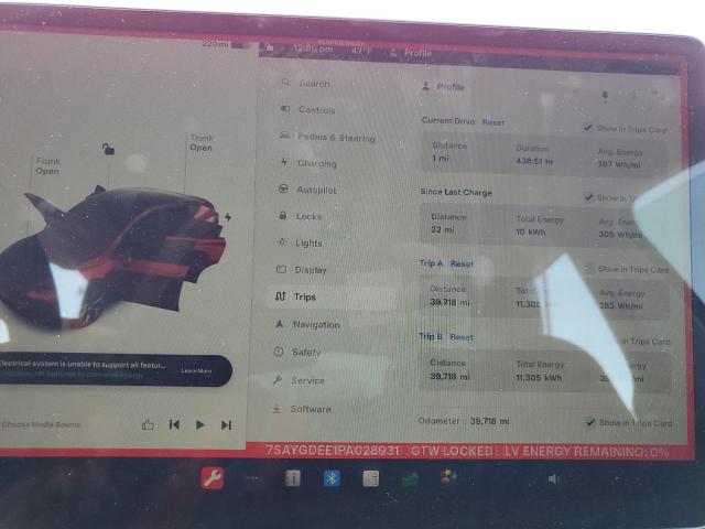 7SAYGDEE1PA028931 Tesla Model Y