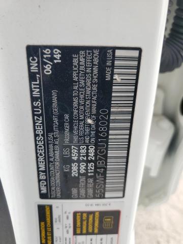 55SWF4JB7GU168020 Mercedes-Benz C 300