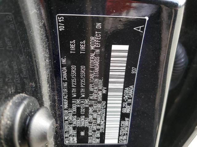 2T2BZMCA4GC001240 Lexus Rx 350 Base