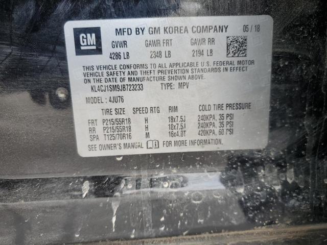 KL4CJ1SM9JB723233 Buick Encore Sport Touring