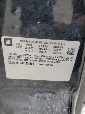 2G1WA5E33F1151394 Chevrolet Impala Limited Ls