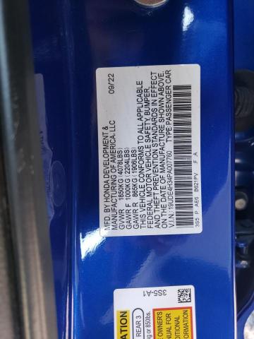 19UDE4H34PA007760 Acura Integra A-spec