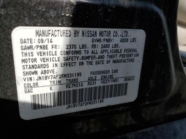 JN1BV7AP2FM331195 Infiniti Q50 BASE