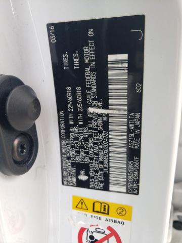 JTJBARBZXG2074737 Lexus Nx 200t Base