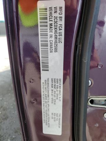 2C3CDXHG4MH625986 Dodge CHARGER GT