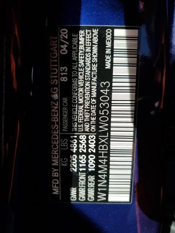 W1N4M4HBXLW053043 Mercedes-Benz Glb 250 4matic