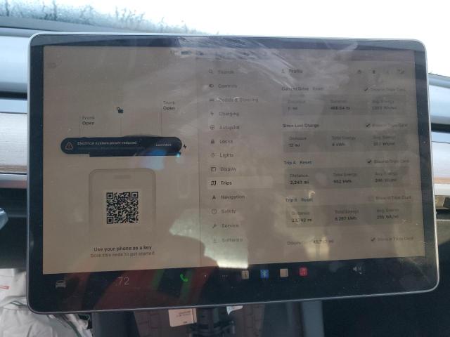 5YJ3E1EB8NF287871 Tesla MODEL 3