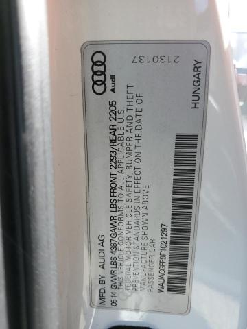 WAUACGFF9F1021297 Audi A3 PREMIUM