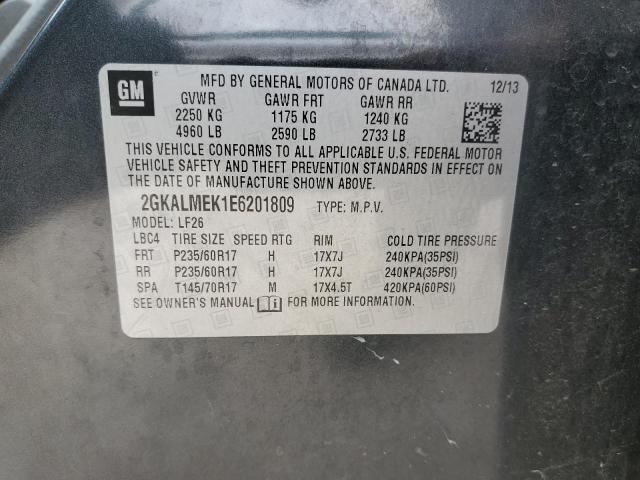 2GKALMEK1E6201809 GMC Terrain Sle