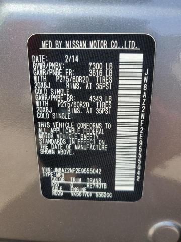 JN8AZ2NF2E9555042 Infiniti QX80