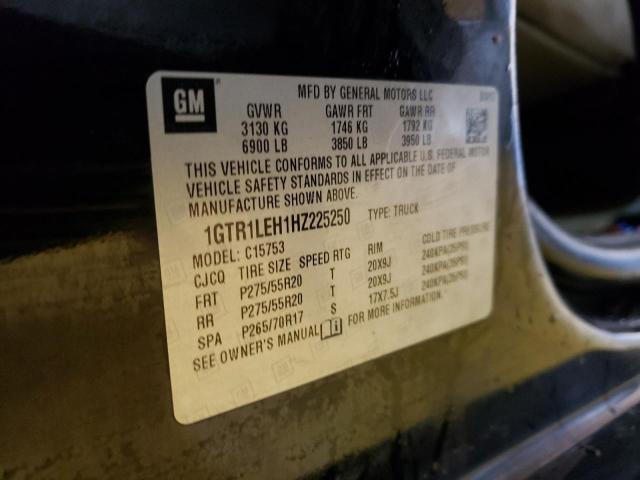 1GTR1LEH1HZ225250 GMC Sierra C1500