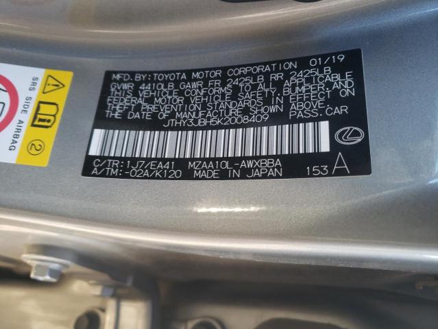 JTHY3JBH5K2008409 Lexus UX 200