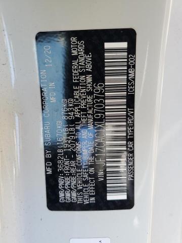 JF1ZCAC1XL9703796 Subaru Brz Limited
