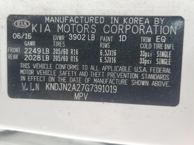KNDJN2A27G7391019 KIA Soul