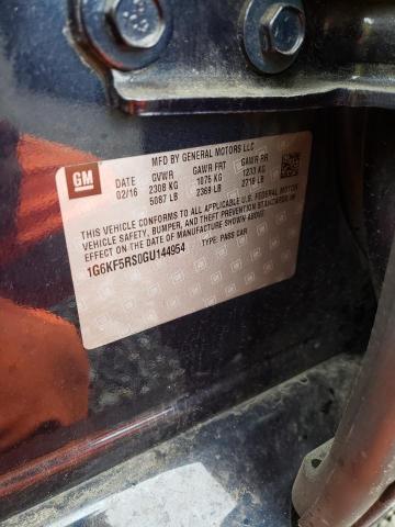 1G6KF5RS0GU144954 Cadillac Ct6 Premium