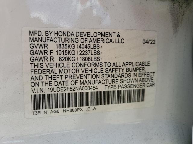 19UDE2F82NA008454 Acura Ilx Premium A-spec