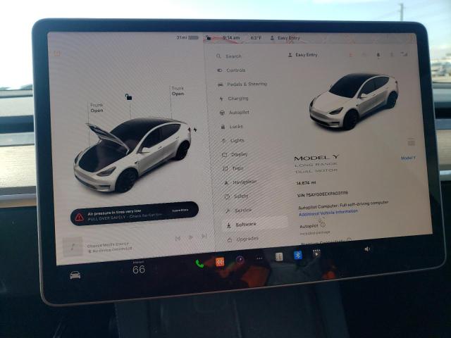 7SAYGDEEXPA031116 Tesla Model Y