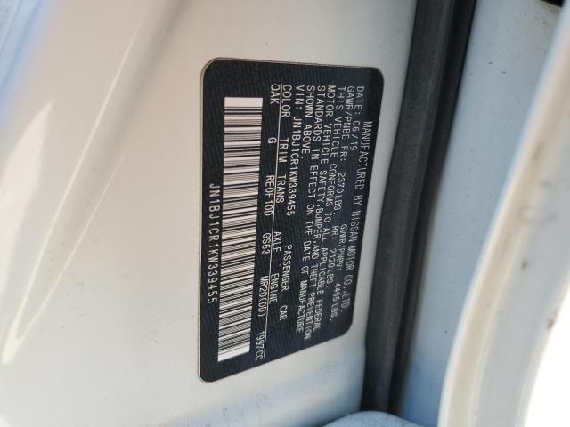 JN1BJ1CR1KW339455 Nissan Rogue Sport S