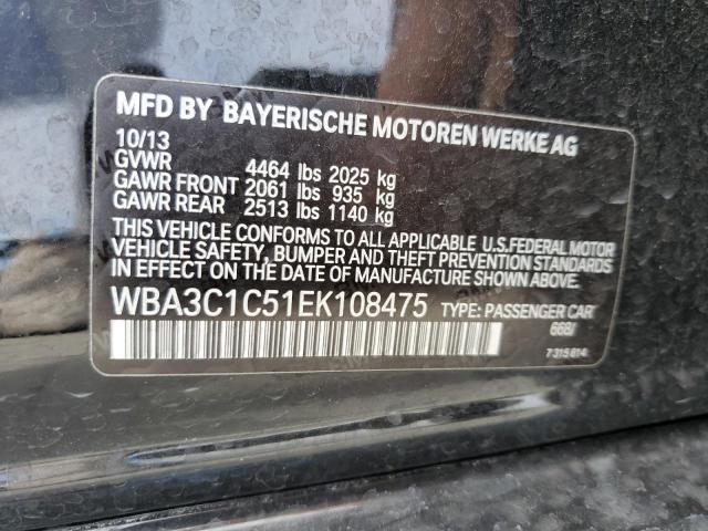 WBA3C1C51EK108475 BMW 328 I Sulev