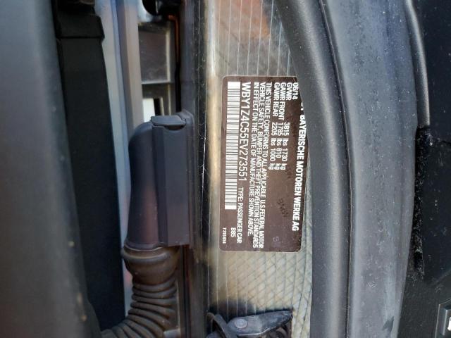 WBY1Z4C55EV273551 BMW I3 REX