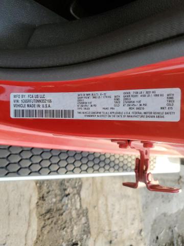1C6SRFJT0NN352166 RAM 1500 Laie