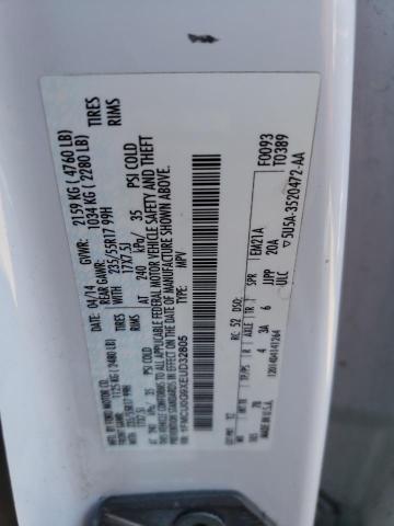 1FMCU0G9XEUD32805 Ford ESCAPE SE