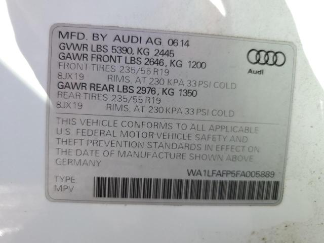 WA1LFAFP5FA005889 Audi Q5 Premium Plus