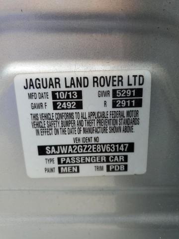 SAJWA2GZ2E8V63147 Jaguar Xjl Portfolio