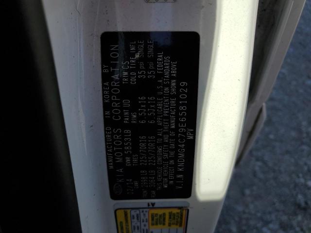 KNDMG4C79E6581029 KIA SEDONA LX