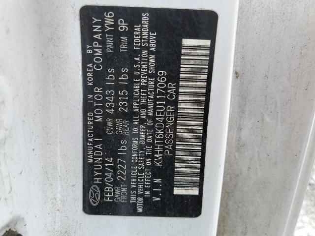 KMHHT6KD4EU117069 Hyundai Genesis Coupe 2.0t