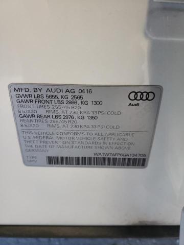 WA1W7AFP6GA134705 Audi Q5 Prestige S-line