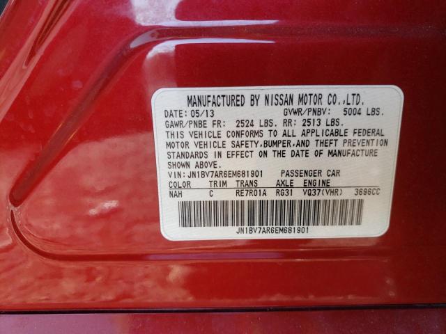 JN1BV7AR6EM681901 Infiniti Q50 BASE