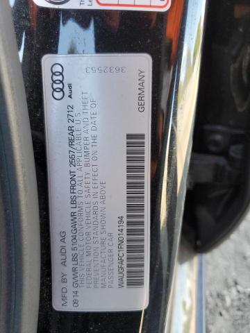 WAUGFAFC1FN014194 Audi A6 Premium Plus
